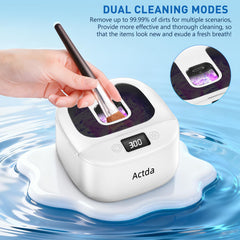 Waterproof housing with easy rinse