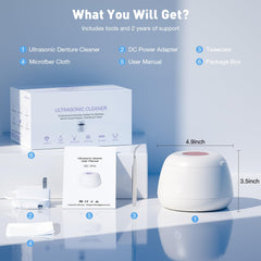 Tweezer and microfiber cloth included with cleaner