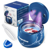 Ultrasonic Retainer Cleaner blue - front view