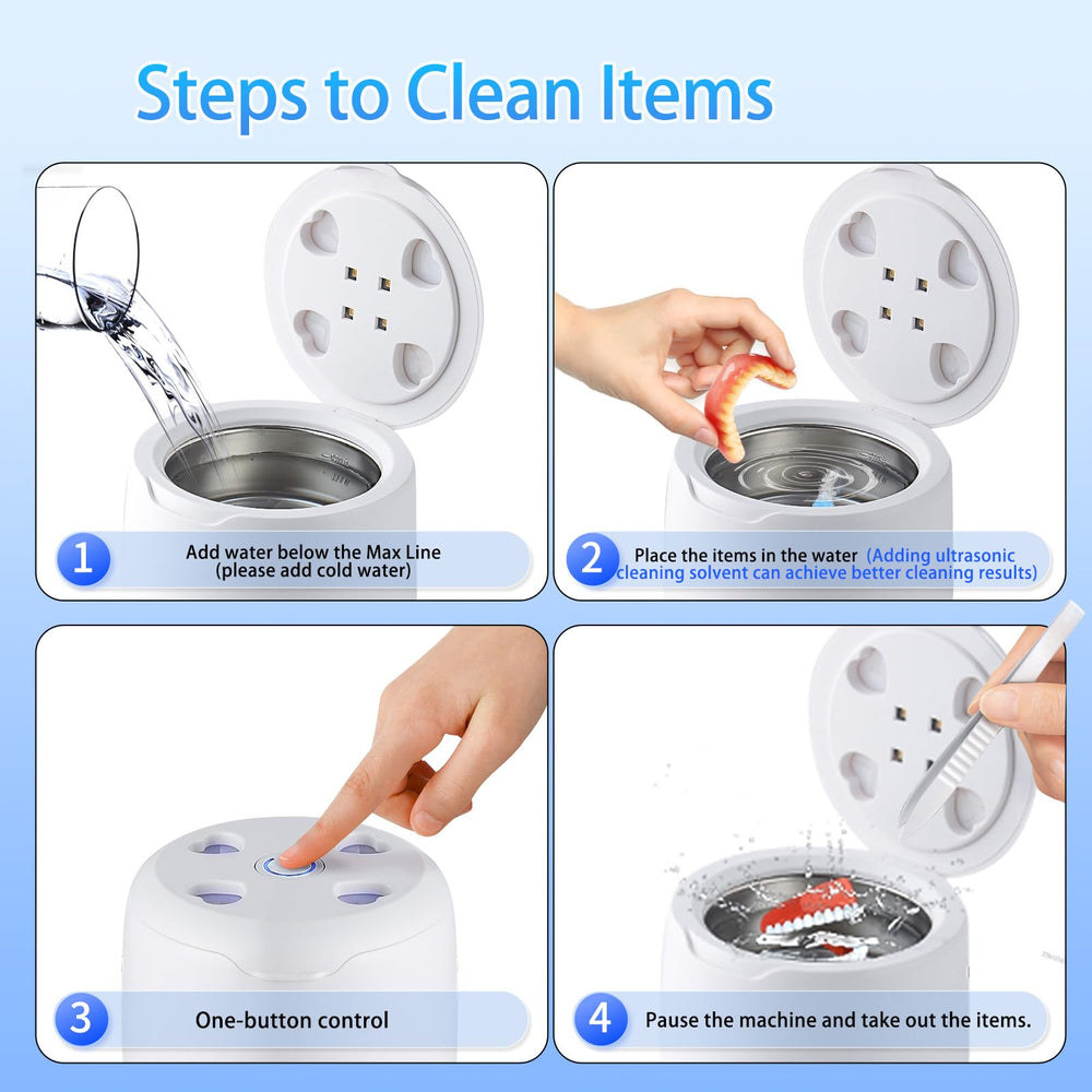 Compact travel-friendly design of the 250ml cleaner