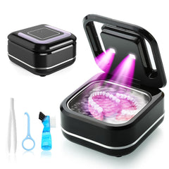 Ultrasonic Retainer Cleaner in dark black with 180ml capacity