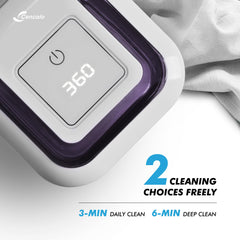 Close-up of digital timer controls