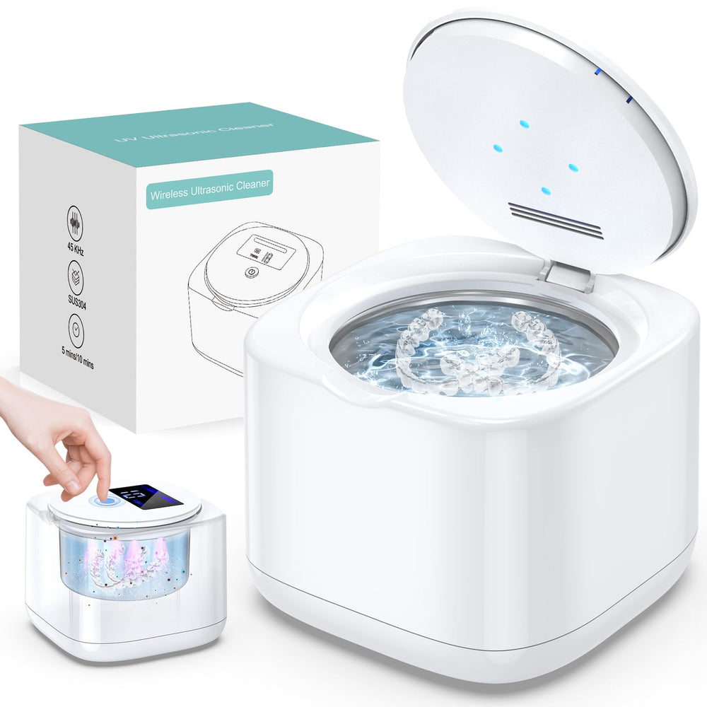 Front view of Ultrasonic Retainer Cleaner