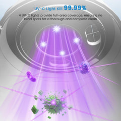 Digital timer display on the cleaner