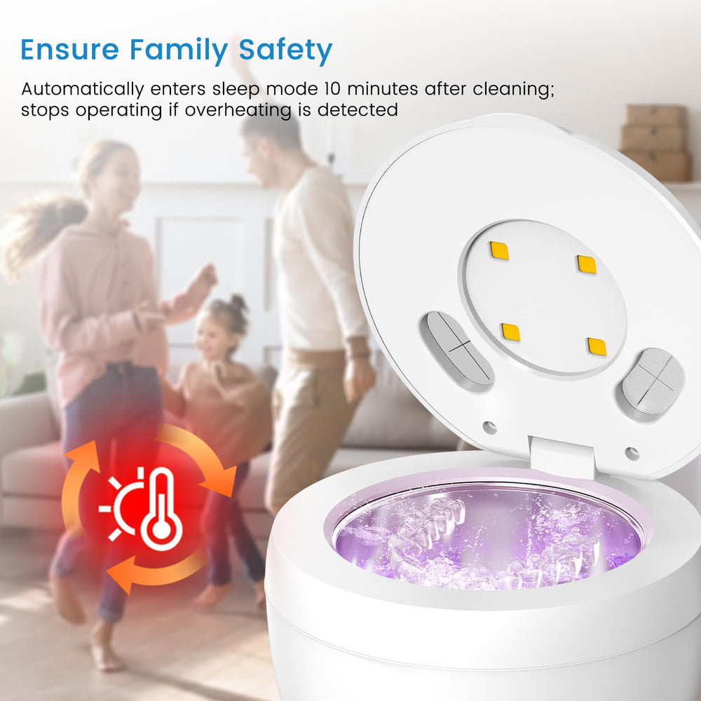 Cleaning tablets and accessories with the unit