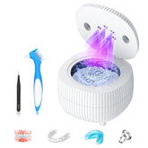 Front view of Ultrasonic Retainer Cleaner Machine with 200ml chamber
