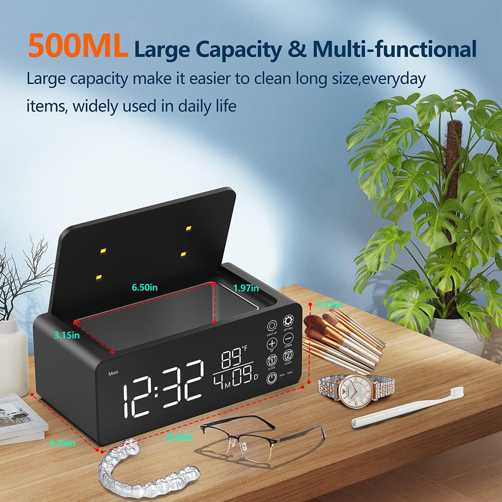 Quiet operation at 45dB with anti-slip base