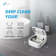 UV LEDs activated for extra sterilization during cleaning