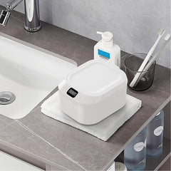 Clean water tank of the 220ml capacity ultrasonic cleaner