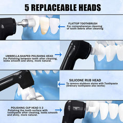 Umbrella polishing cup head and accessories