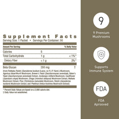 Serving suggestion: one Beta Glucan packet with water