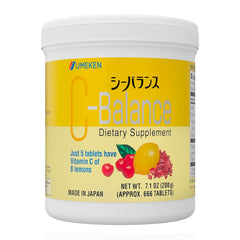 Main product shot of Umeken C-Balance chewable vitamin C