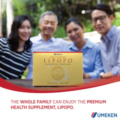 Vitamin C component illustrated for Umeken Lipopo