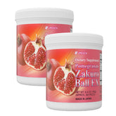 Umeken Pomegranate Balls bottle pack of 2, 360-count, four-month supply