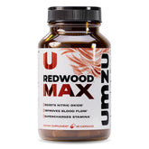 Front view of UMZU Redwood Max Nitric Oxide Booster bottle