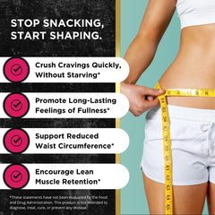 UNALTERED Appetite Suppressant for Women capsules closeup highlights glucomannan support for fullness after meals.