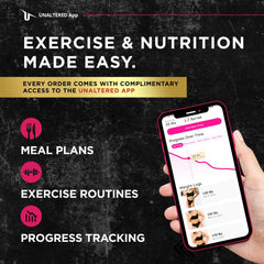 UNALTERED Appetite Suppressant for Women label hints chromium and glucomannan benefits for supported appetite management.