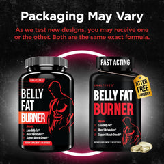 Unaltered Belly Fat Burner bottle back label with ingredients