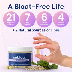 Probiotics for gut health in Unbloat (25B, 7 strains)