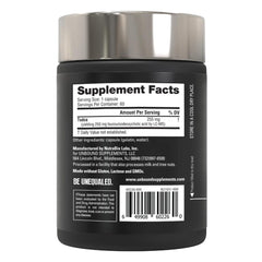 Certificate or badge indicating third-party testing for Unbound Tudca