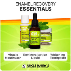Miracle Mouthwash bottle from Uncle Harry's kit