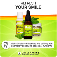 Remineralization Liquid bottle from Uncle Harry's kit