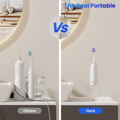 Includes charging base, cable and cleaning accessories