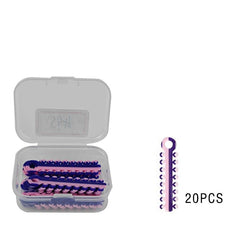 Packaging of 320pcs two-color ligature ties