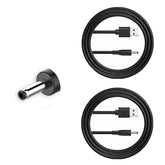 Universal 3.5mm barrel-jack charger compatible with Foreo LUNA and Hatch Rest