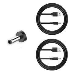 Universal 3.5mm barrel-jack charger compatible with Foreo LUNA and Hatch Rest