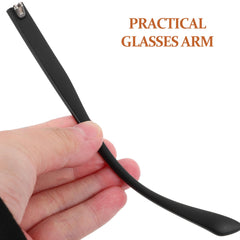 Replacement arms showing universal compatibility