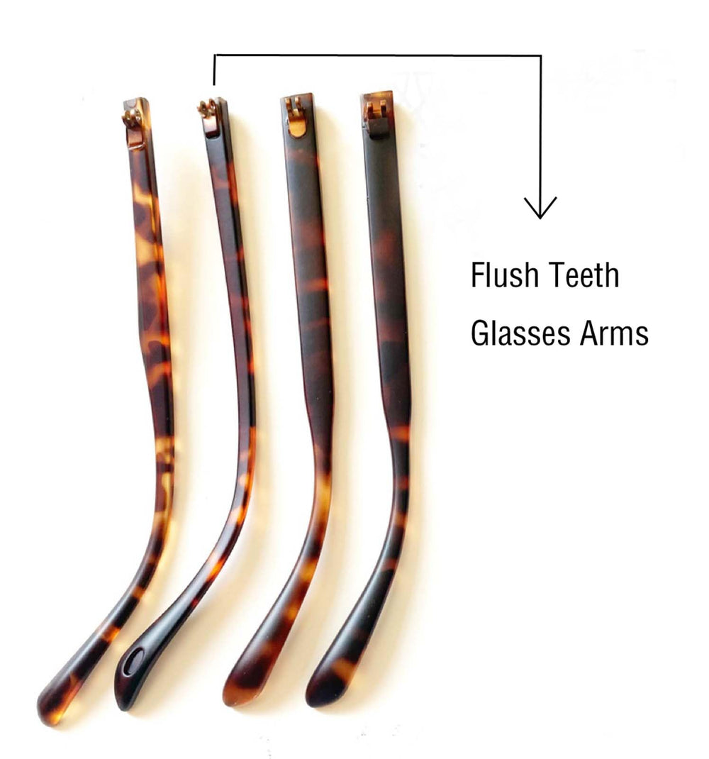 Universal fit replacement temple arms for most glasses