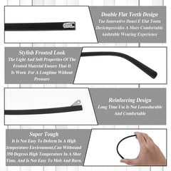Two replacement universal glasses legs measuring 14 cm