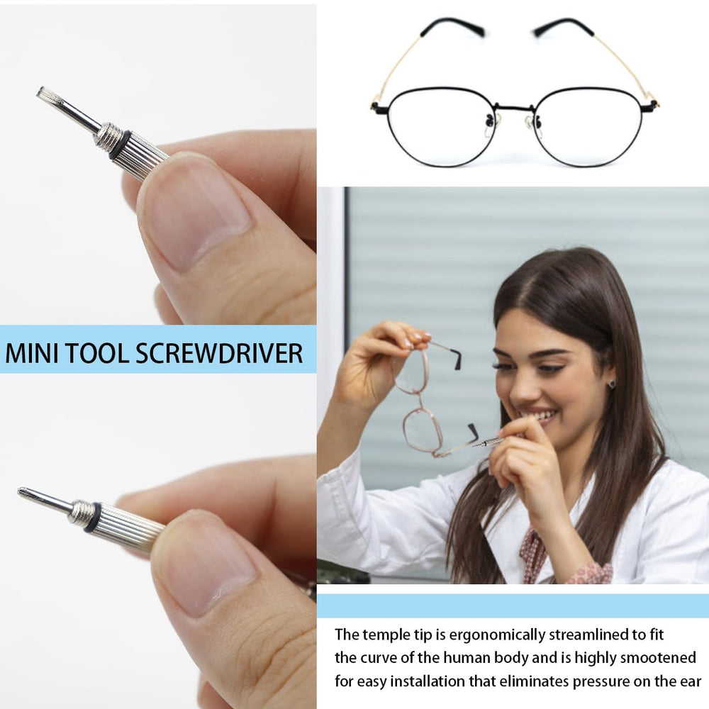 Versatile replacement arm for sunglasses and reading glasses