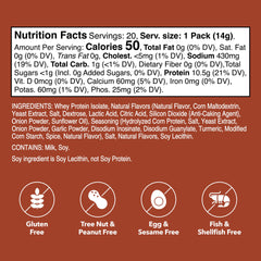 Single Unjury Beef & Herb packet ready to mix into beverages.