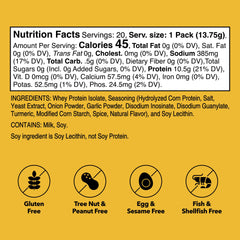 Unjury Chicken Soup whey isolate container highlighting lactose-free protein.