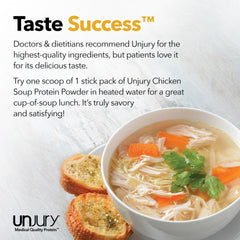 Kosher certification label on Unjury packaging communicates broad eligibility.