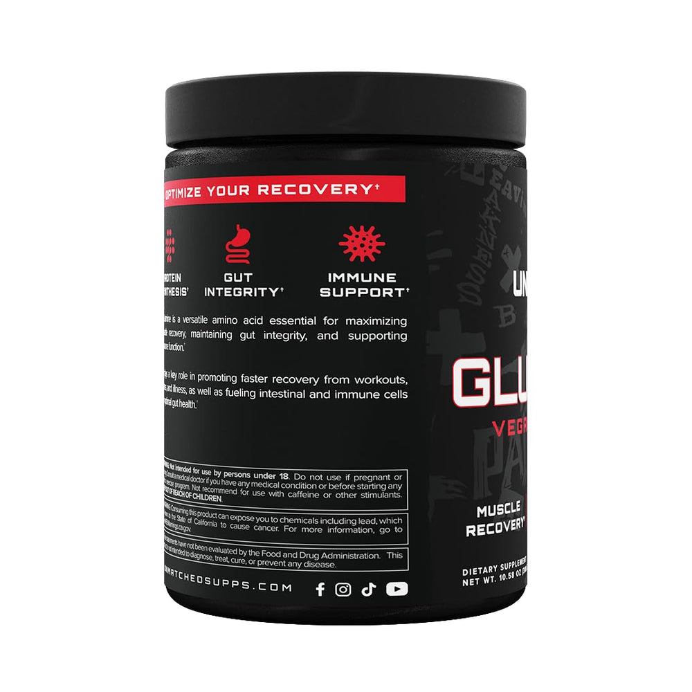 Icons representing muscle recovery, gut health, and immune support