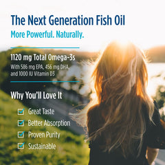 Unopened Nordic Naturals bottle with seal