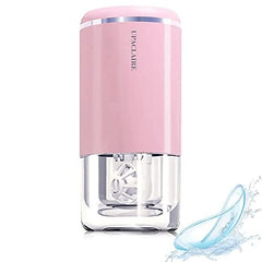 UpaClaire Pink Contact Lens Cleaner — front view