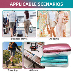 Tweezers and removal tool included in the UpaClaire travel kit