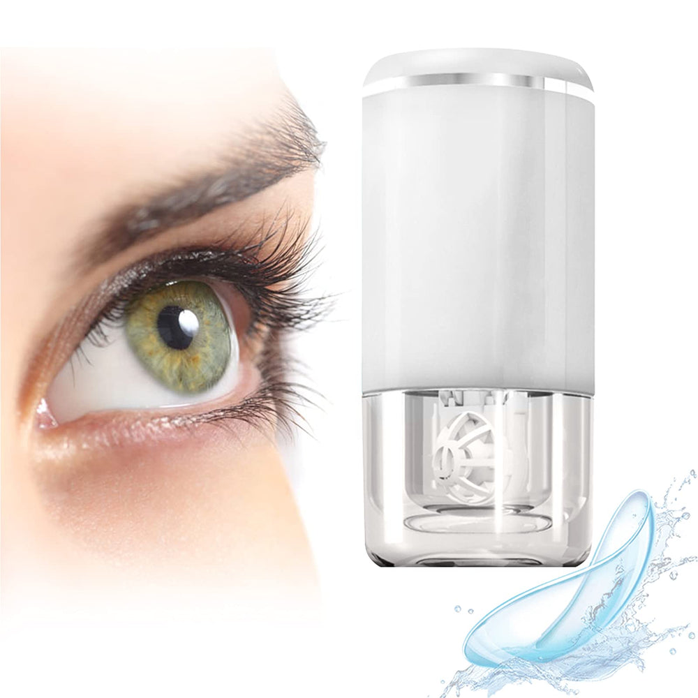 Front view of the UpaClaire ultrasonic contact lens cleaner machine