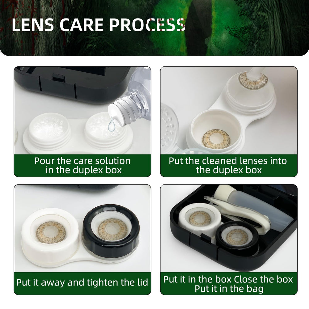 Compatible with soft and rigid gas permeable lenses