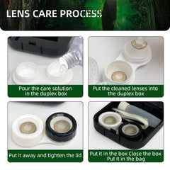 Compatible with soft and rigid gas permeable lenses