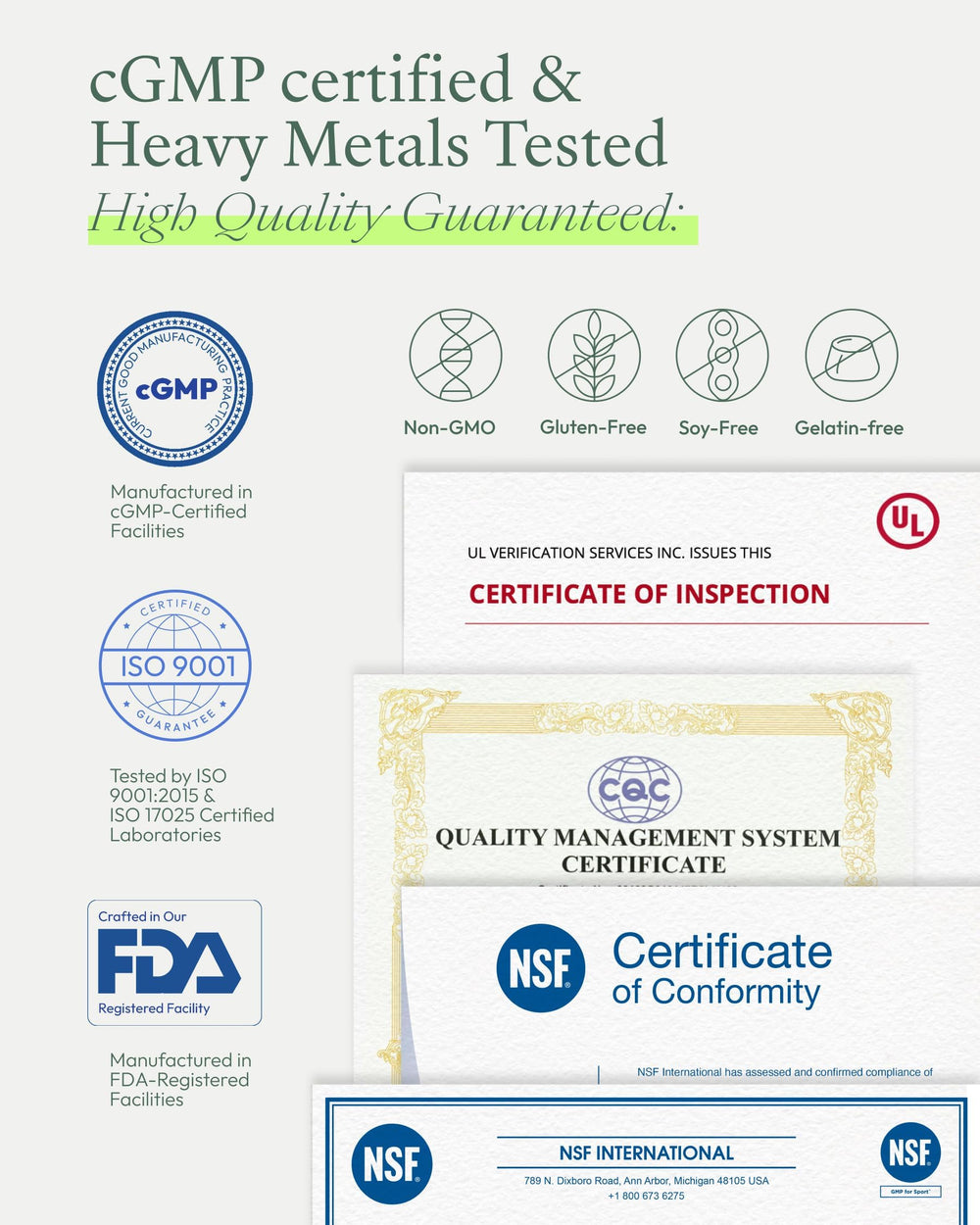 Close-up of Upbe Ashwagandha 60 vegan capsules inside bottle