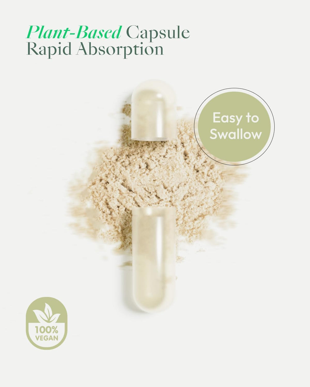 Upbe Ashwagandha bottle next to packaging on white background