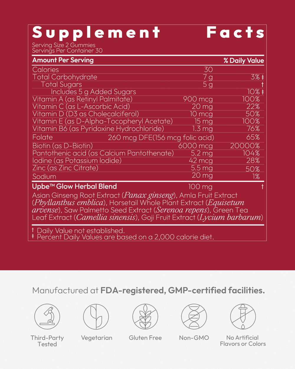 Quality assurance: GMP-certified and third-party tested