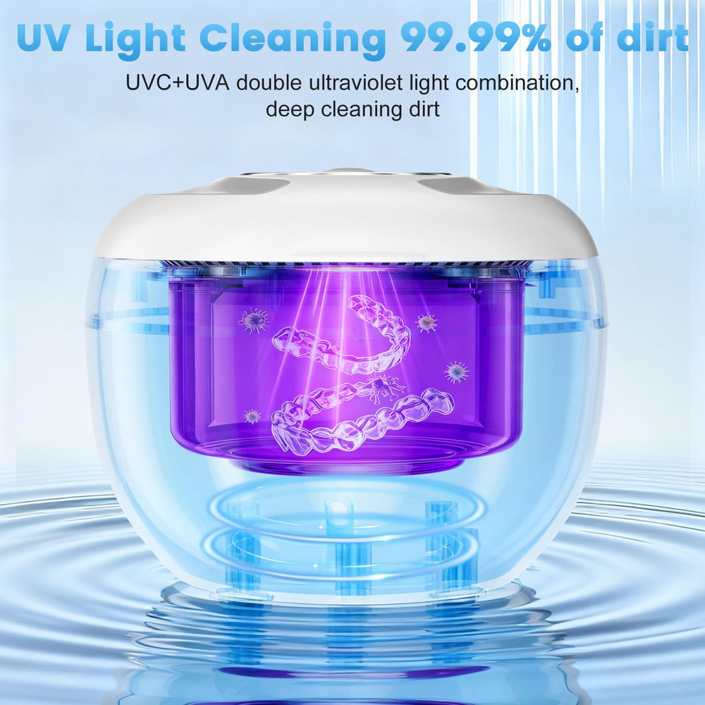 Inside view of the 200ml cleaning chamber