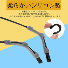 Close-up of 56x8mm temple grip with 2.5mm opening