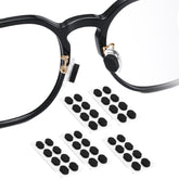 UPIONIC foam nose pads, oval shape, 1.0mm, black, soft and breathable